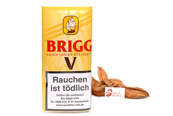 Brigg V (Vanilla) Pipe tobacco 40g Pouch Brigg V (Vanilla) Pipe tobacco 40g Pouch